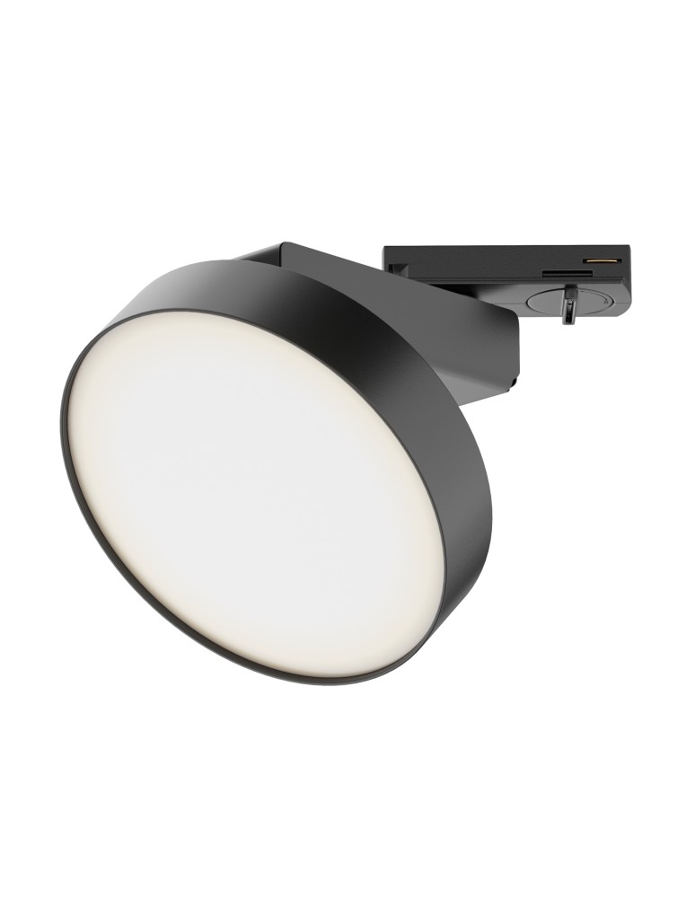 Lamps for 1 phase busbars - Maytoni Zon UNITY LED 12W 840lm 4000K Black TR043-1-12W4K-B Single Circuit Rail Spotlight. - product kolory-swiatla.pl 1