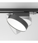 Lamps for 1 phase busbars - Maytoni Zon UNITY LED 12W 840lm 4000K Black TR043-1-12W4K-B Single Circuit Rail Spotlight. - product 5