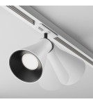 Lamps for 1 phase busbars - Maytoni Virar Spotlight for UNITY Single Circuit Bus 1xGU10 10W White TR022-1-GU10-W. - product 4