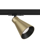 Lamps for 1 phase busbars - Maytoni Virar Spotlight for UNITY Single Circuit Rail 1xGU10 10W Gold Matte TR022-1-GU10-MG - product 1