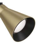 Lamps for 1 phase busbars - Maytoni Virar Spotlight for UNITY Single Circuit Rail 1xGU10 10W Gold Matte TR022-1-GU10-MG - product 3