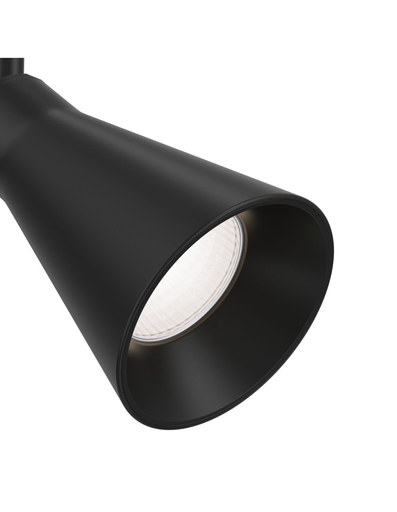 Lamps for 1 phase busbars - Maytoni Virar UNITY Single-Circuit Rail Spotlight 1xGU10 10W Black TR022-1-GU10-B - product kolory-swiatla.pl 3