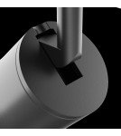 Lamps for 1 phase busbars - Maytoni Virar UNITY Single-Circuit Rail Spotlight 1xGU10 10W Black TR022-1-GU10-B - product 4