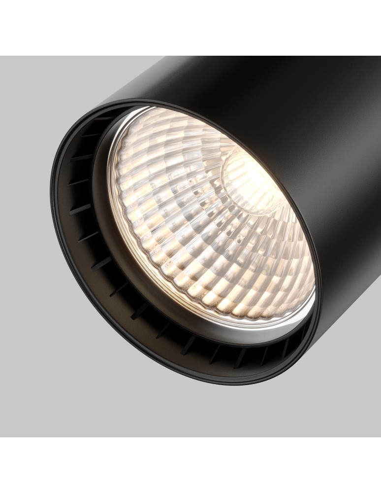 Lamps for 1 phase busbars - Maytoni Vuoro UNITY LED 10W 850lm 3000K Black TR003-1-10W3K-S-B Single Circuit Rail Spotlight. - product kolory-swiatla.pl 2