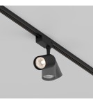 Lamps for 1 phase busbars - Maytoni Vuoro UNITY LED 10W 850lm 3000K Black TR003-1-10W3K-S-B Single Circuit Rail Spotlight. - product 4