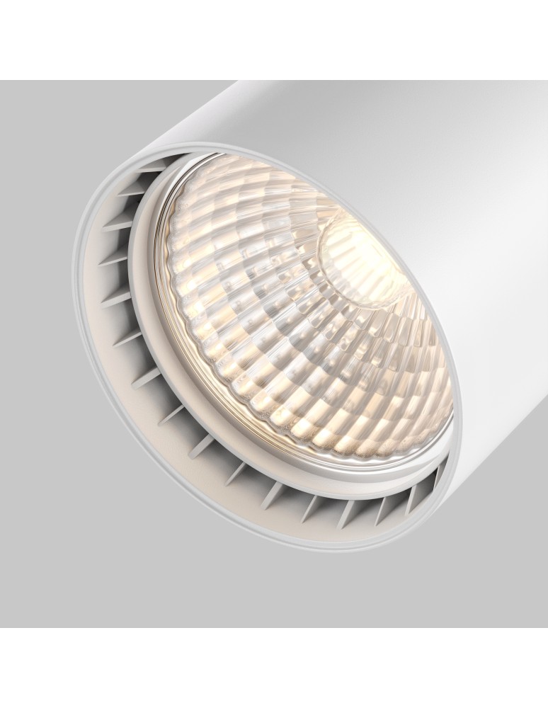 Lamps for 1 phase busbars - Maytoni Vuoro UNITY LED 10W 850lm 3000K White TR003-1-10W3K-S-W Single Circuit Rail Spotlight. - product kolory-swiatla.pl 2