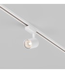 Lamps for 1 phase busbars - Maytoni Vuoro UNITY LED 10W 850lm 3000K White TR003-1-10W3K-S-W Single Circuit Rail Spotlight. - product 1