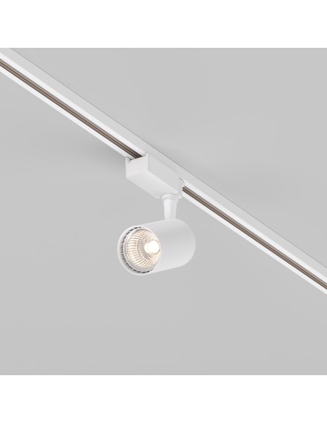 Maytoni Vuoro UNITY LED 10W 850lm 3000K White TR003-1-10W3K-S-W Single Circuit Rail Spotlight.