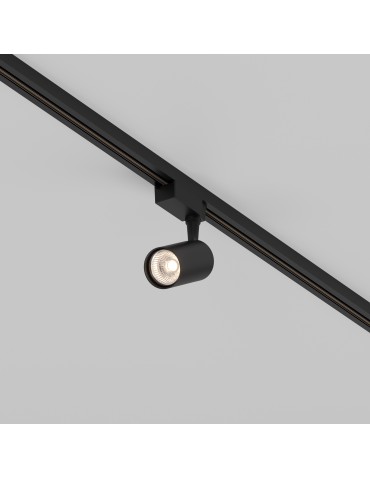 Maytoni Vuoro UNITY LED 6W 450lm 3000K Black TR003-1-6W3K-S-B Single Circuit Rail Spotlight.