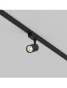 Maytoni Vuoro UNITY LED 6W 450lm 3000K Black TR003-1-6W3K-S-B Single Circuit Rail Spotlight.