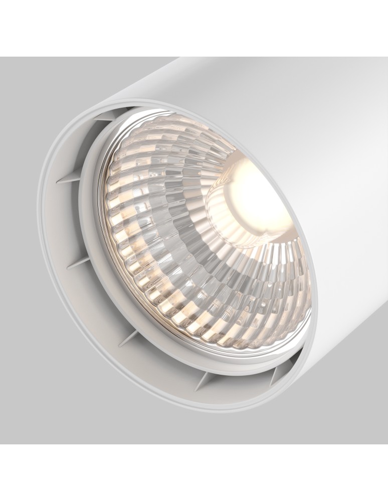 Lamps for 1 phase busbars - Maytoni Vuoro UNITY LED 6W 450lm 3000K White TR003-1-6W3K-S-W Single Circuit Rail Spotlight. - product kolory-swiatla.pl 2