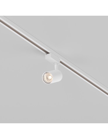 Maytoni Vuoro UNITY LED 6W 450lm 3000K White TR003-1-6W3K-S-W Single Circuit Rail Spotlight.