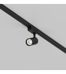 Lamps for 1 phase busbars - Maytoni Vuoro UNITY LED 6W 500lm 4000K Black TR003-1-6W4K-S-B Single Circuit Rail Spotlight. - product 1