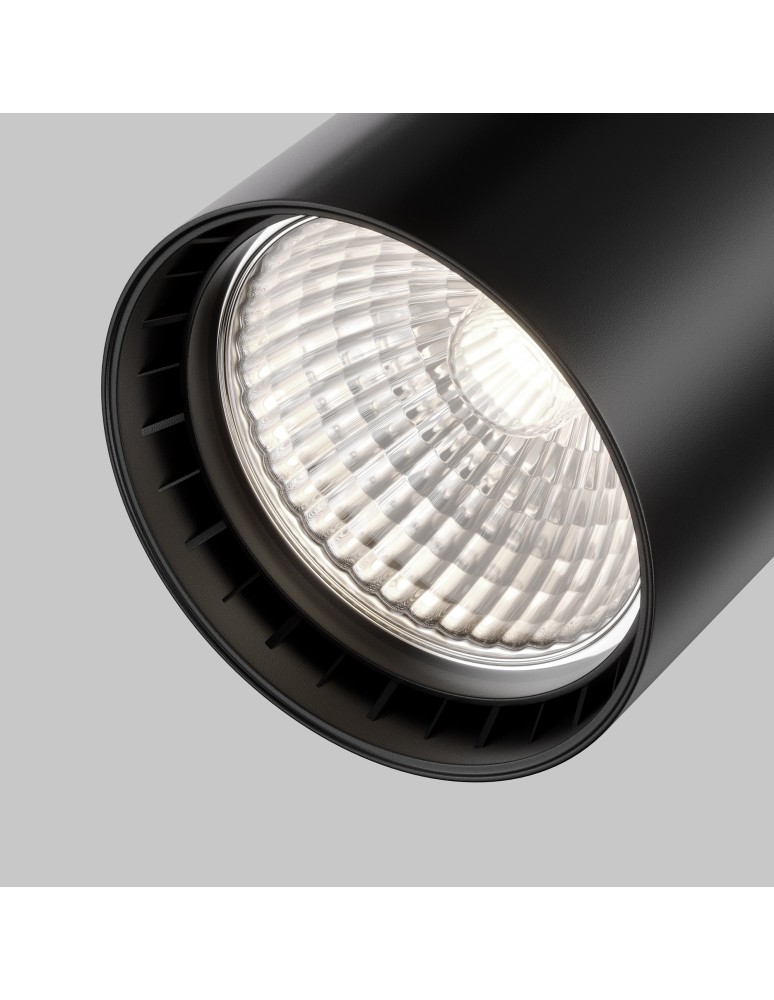 Lamps for 1 phase busbars - Maytoni Vuoro UNITY LED 10W 900lm 4000K Black TR003-1-10W4K-S-B Single Circuit Rail Spotlight. - product kolory-swiatla.pl 2