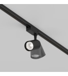 Lamps for 1 phase busbars - Maytoni Vuoro UNITY LED 10W 900lm 4000K Black TR003-1-10W4K-S-B Single Circuit Rail Spotlight. - product 5