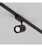 Lamps for 1 phase busbars - Maytoni Vuoro UNITY LED 15W 1600lm 3000K Black TR003-1-15W3K-S-B Single Circuit Rail Spotlight. - product 4