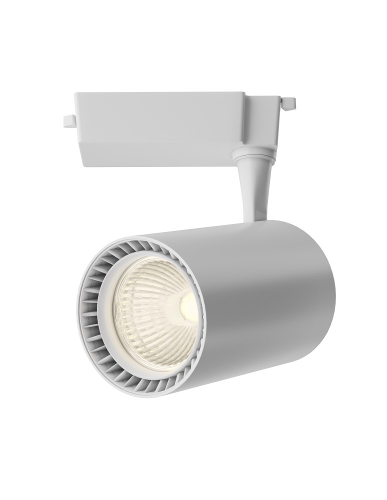 Lamps for 1 phase busbars - Maytoni Vuoro UNITY LED 15W 1600lm 3000K White TR003-1-15W3K-S-W Single Circuit Rail Spotlight. - product kolory-swiatla.pl 1