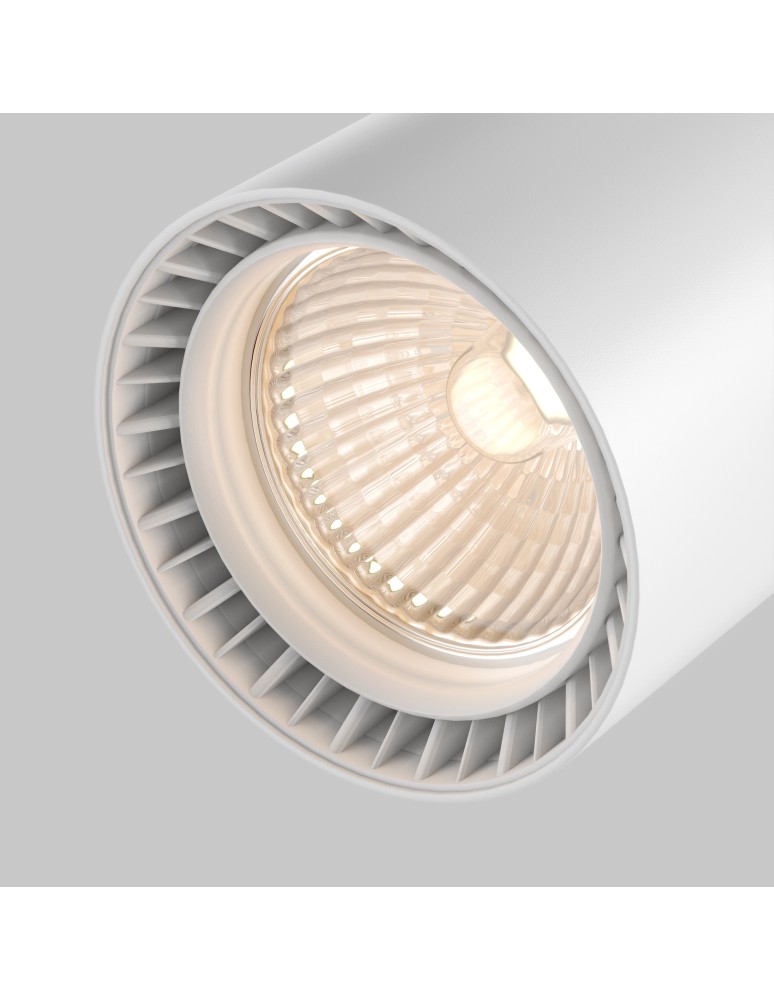 Lamps for 1 phase busbars - Maytoni Vuoro UNITY LED 15W 1600lm 3000K White TR003-1-15W3K-S-W Single Circuit Rail Spotlight. - product kolory-swiatla.pl 3