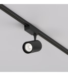 Lamps for 1 phase busbars - Maytoni Vuoro UNITY LED 15W 1600lm 4000K Black TR003-1-15W4K-S-B Single Circuit Rail Spotlight. - product 4