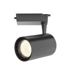 Lamps for 1 phase busbars - Maytoni Vuoro UNITY LED 26W 2700lm 3000K Black TR003-1-26W3K-S-B Single Circuit Rail Spotlight. - product 1