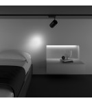 Lamps for 1 phase busbars - Maytoni Vuoro UNITY LED 26W 2700lm 3000K Black TR003-1-26W3K-S-B Single Circuit Rail Spotlight. - product 6