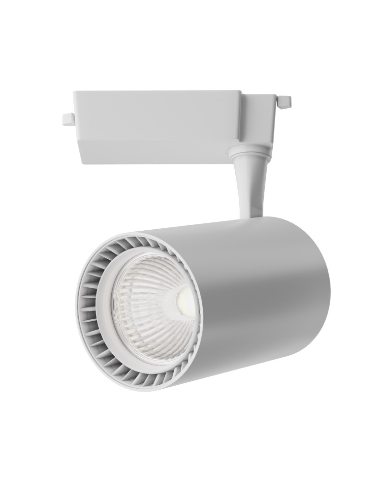 Lamps for 1 phase busbars - Maytoni Vuoro UNITY LED 26W 3000lm 4000K White TR003-1-26W4K-S-W Single Circuit Rail Spotlight. - product kolory-swiatla.pl 1