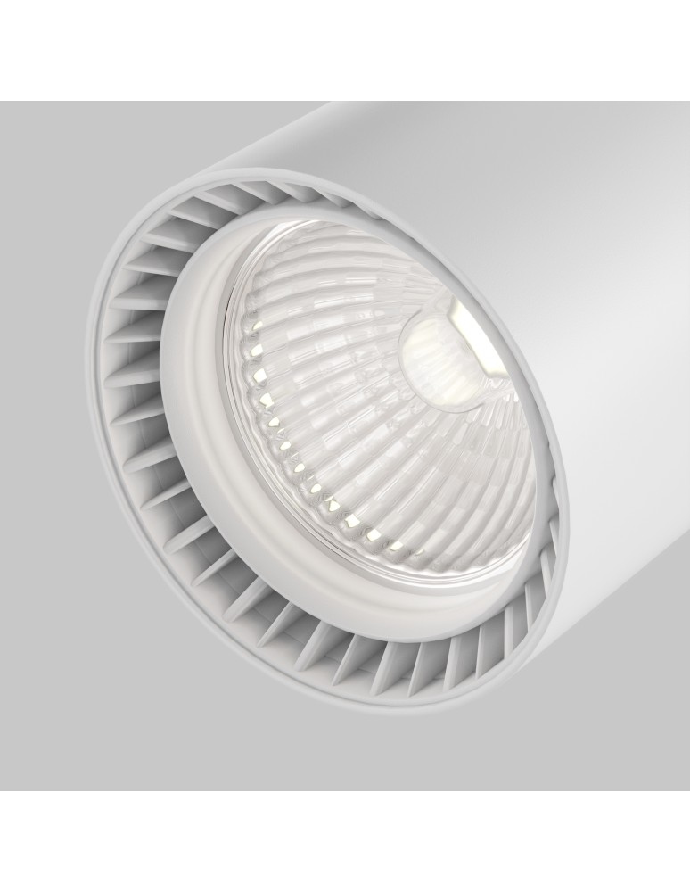 Lamps for 1 phase busbars - Maytoni Vuoro UNITY LED 26W 3000lm 4000K White TR003-1-26W4K-S-W Single Circuit Rail Spotlight. - product kolory-swiatla.pl 2