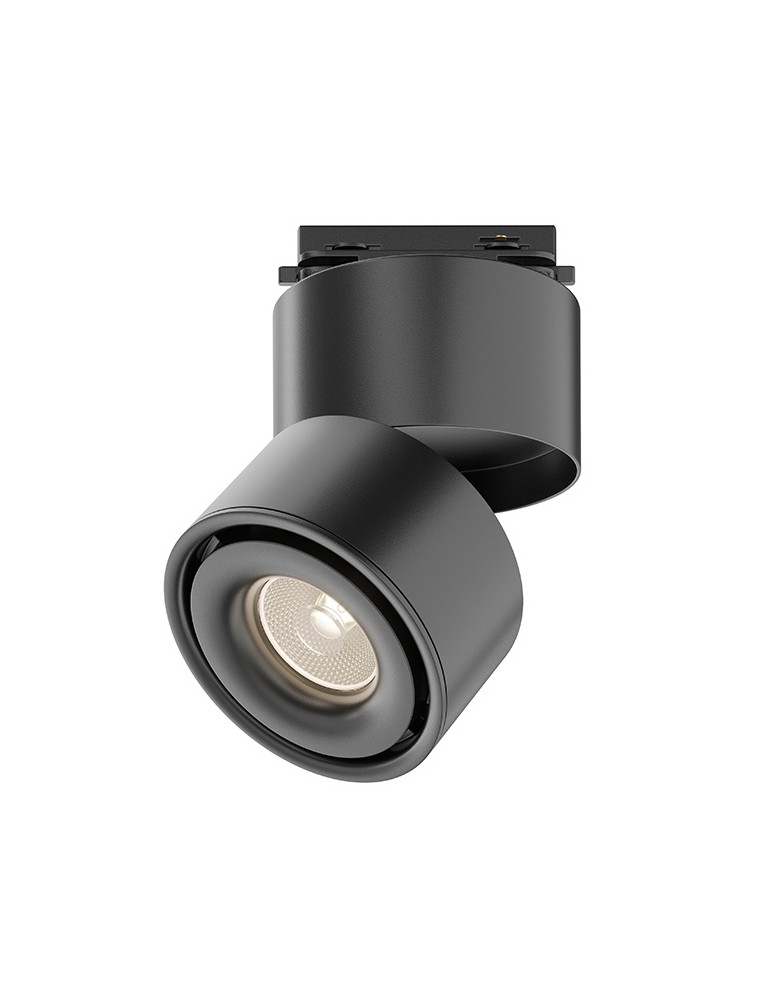 Lamps for 1 phase busbars - Maytoni Yin UNITY LED 15W 700lm 3000K Black TR084-1-15W3K-D-B Single Circuit Rail Spotlight. - product kolory-swiatla.pl 1