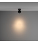 Lamps for 1 phase busbars - Maytoni Yin UNITY LED 15W 700lm 3000K Black TR084-1-15W3K-D-B Single Circuit Rail Spotlight. - product 3