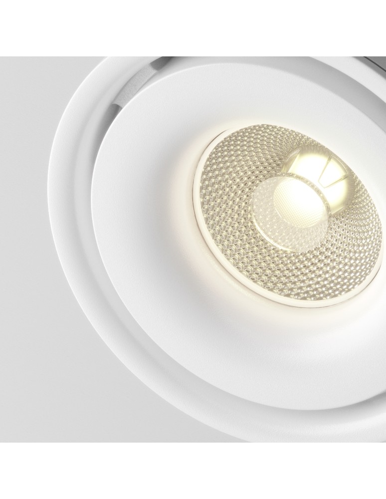 Lamps for 1 phase busbars - Maytoni Yin UNITY LED 15W 1070lm 3000K White TR084-1-15W3K-W Single Circuit Rail Spotlight. - product kolory-swiatla.pl 3
