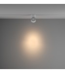 Lamps for 1 phase busbars - Maytoni Yin UNITY LED 15W 1070lm 3000K White TR084-1-15W3K-W Single Circuit Rail Spotlight. - product 4