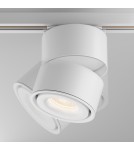 Lamps for 1 phase busbars - Maytoni Yin UNITY LED 15W 1070lm 3000K White TR084-1-15W3K-W Single Circuit Rail Spotlight. - product 6