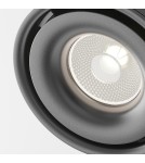 Lamps for 1 phase busbars - Maytoni Yin UNITY LED 15W 1030lm 4000K Black TR084-1-15W4K-B Single Circuit Rail Spotlight. - product 2