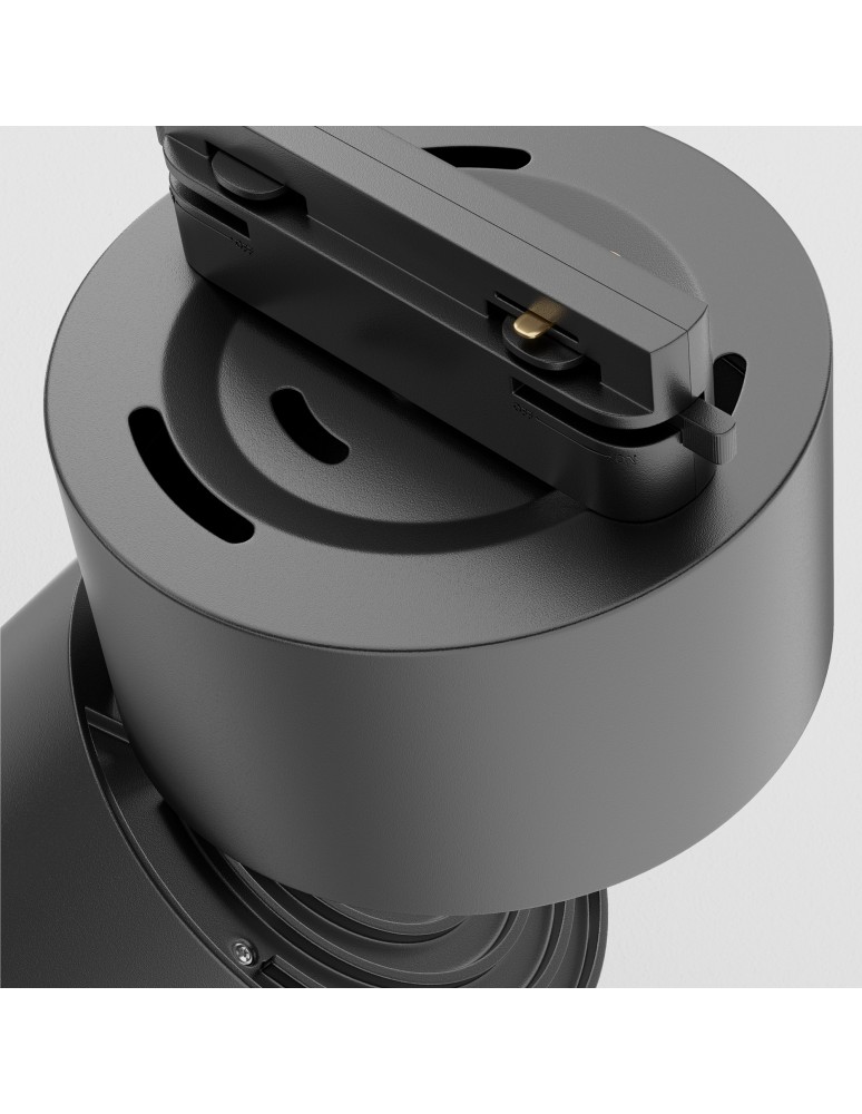 Lamps for 1 phase busbars - Maytoni Yin UNITY LED 15W 1030lm 4000K Black TR084-1-15W4K-B Single Circuit Rail Spotlight. - product kolory-swiatla.pl 5