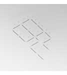 1 phase buses - Maytoni UNITY three-circuit surface/pendant bus 2m White TRX005-312W. - product 3