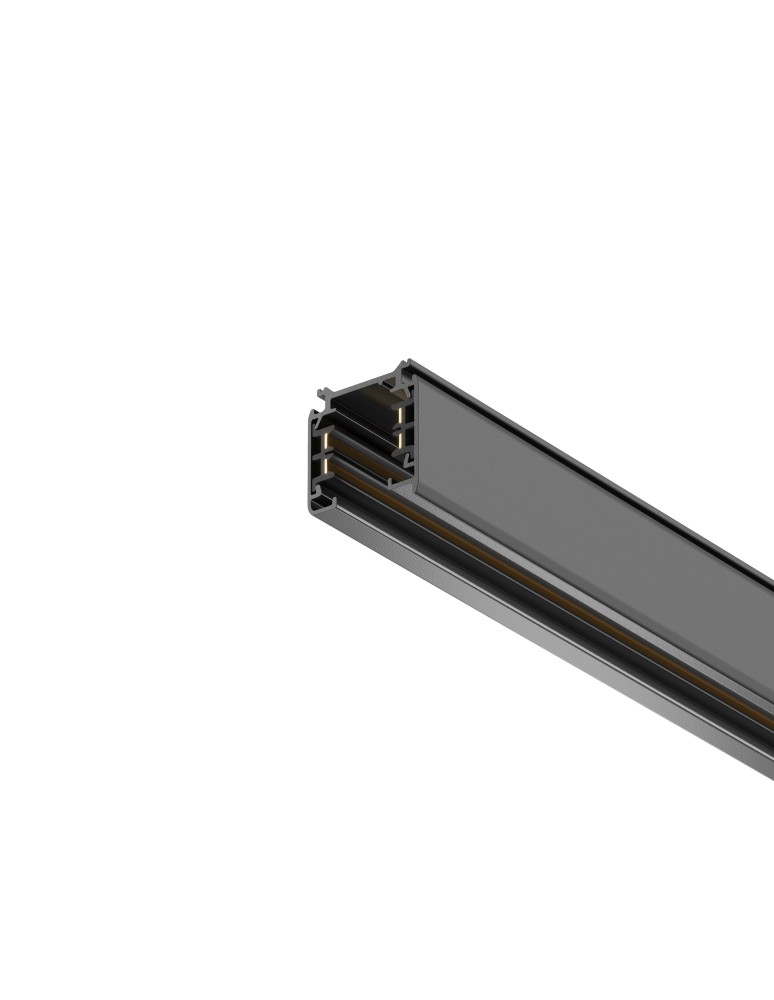 1 phase buses - Maytoni UNITY three-circuit surface/pendant rail 2m Black TRX005-312B - product kolory-swiatla.pl 1