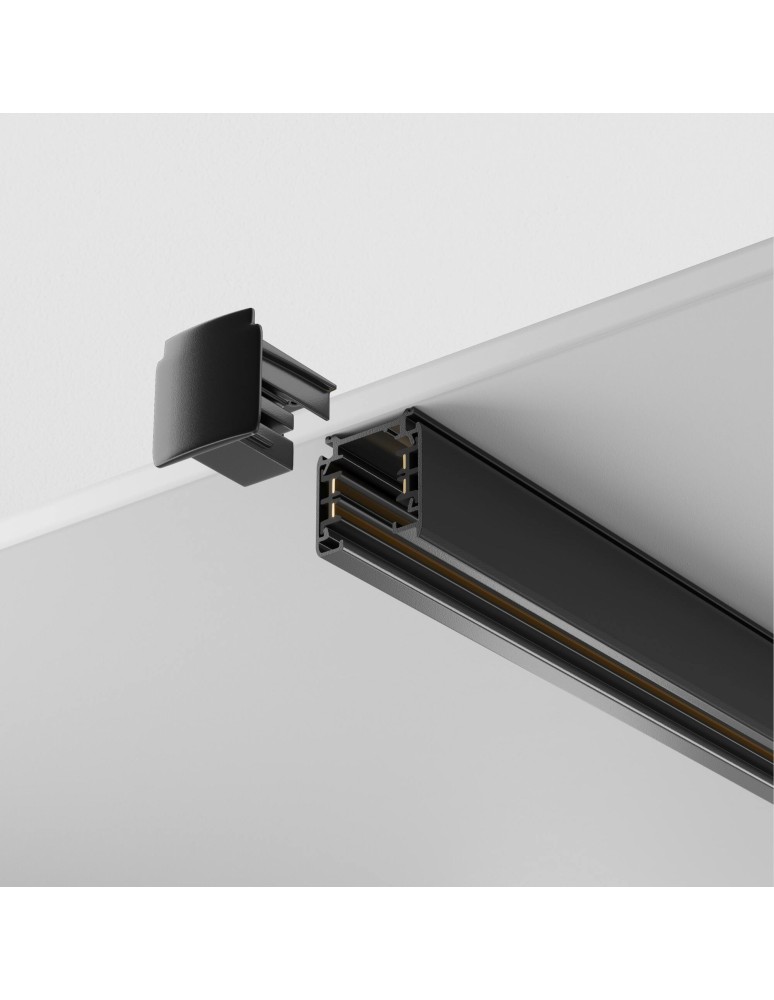 1 phase buses - Maytoni UNITY three-circuit surface/pendant rail 2m Black TRX005-312B - product kolory-swiatla.pl 3