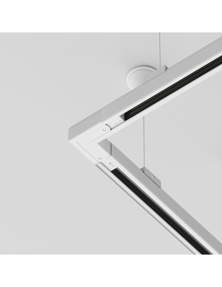 Accessories for 3 phase busbars - Maytoni Trinity Surface Rail Accessories White TRA005CL-31W-L - product kolory-swiatla.pl 2