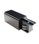 Accessories for 3 phase busbars - Maytoni Trinity Surface Rail Accessories Black TRA005B-31B-R - product 1