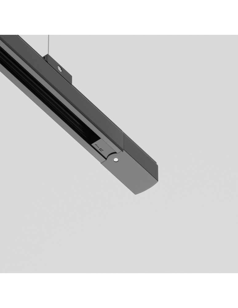Accessories for 3 phase busbars - Maytoni Trinity Surface Rail Accessories Black TRA005B-31B-R - product kolory-swiatla.pl 2