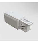 Accessories for 3 phase busbars - Maytoni Trinity Surface Rail Accessories White TRA005B-31W-R - product 3