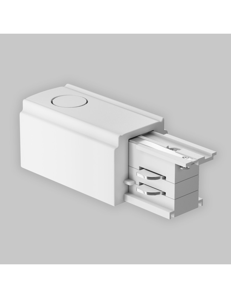 Accessories for 3 phase busbars - Maytoni Trinity Surface Rail Accessories White TRA005B-31W-L - product kolory-swiatla.pl 3