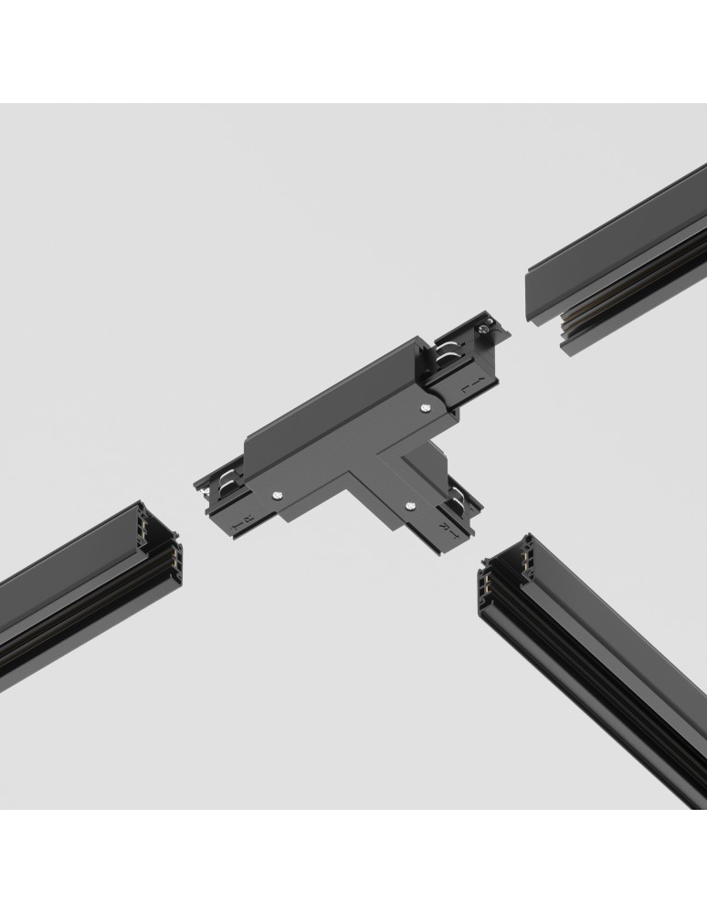 Accessories for 3 phase busbars - Maytoni Trinity Surface Rail Accessories Black TRA005CT-31B-R - product kolory-swiatla.pl 4