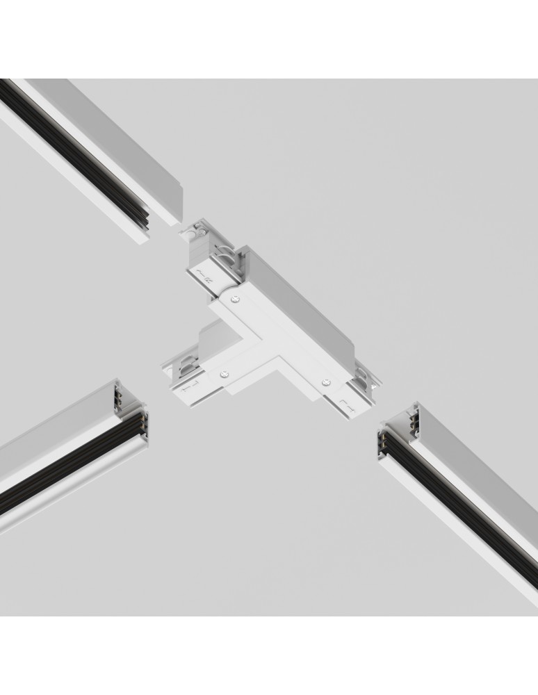 Accessories for 3 phase busbars - Maytoni Trinity Surface Rail Accessories White TRA005CT-31W-L - product kolory-swiatla.pl 4