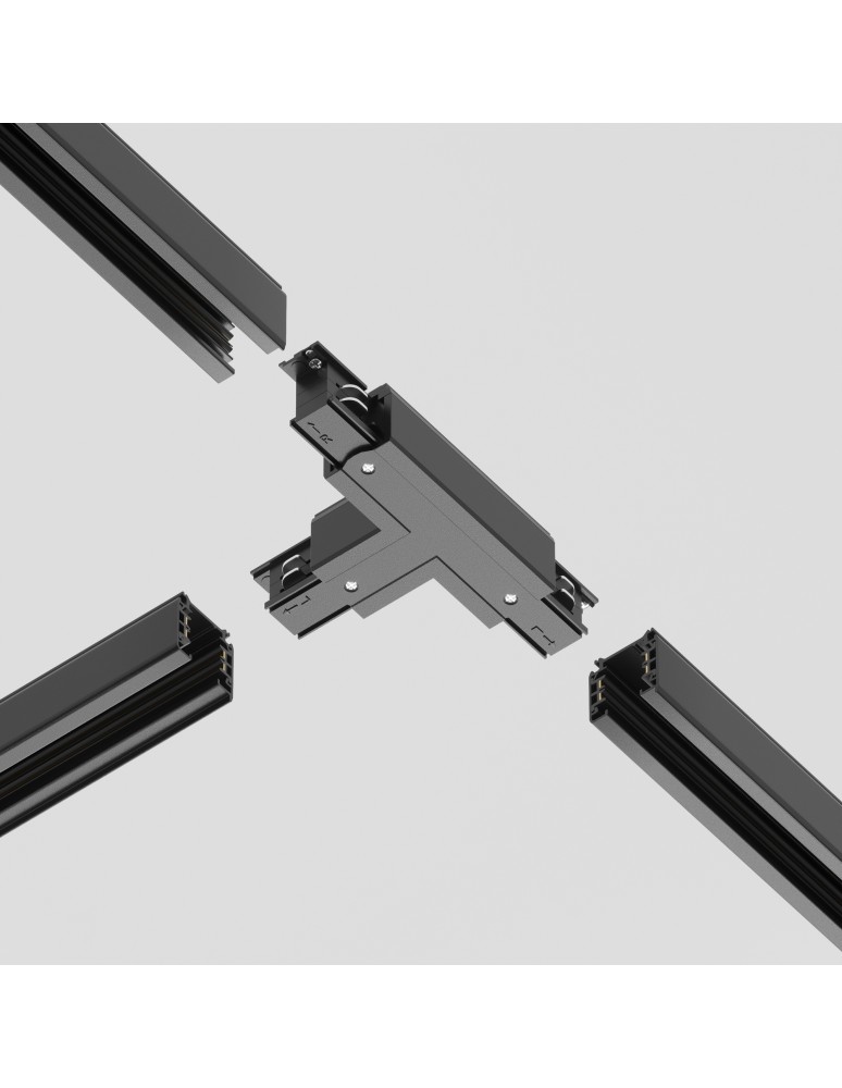 Accessories for 3 phase busbars - Maytoni Trinity Surface Rail Accessories Black TRA005CT-31B-L - product kolory-swiatla.pl 4
