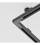 Accessories for 3 phase busbars - Maytoni Trinity Surface Rail Accessories Black TRA005CL-31B-R - product 2