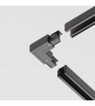 Accessories for 3 phase busbars - Maytoni Trinity Surface Rail Accessories Black TRA005CL-31B-R - product 4