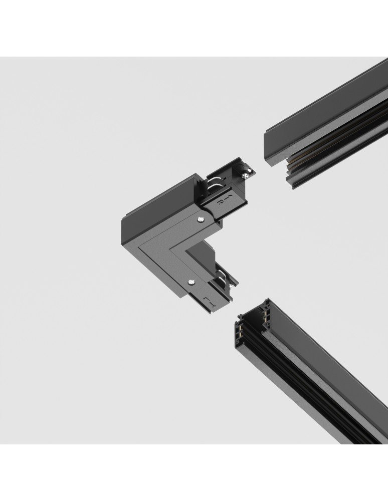 Accessories for 3 phase busbars - Maytoni Trinity Surface Rail Accessories Black TRA005CL-31B-R - product kolory-swiatla.pl 4