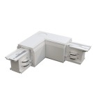 Accessories for 3 phase busbars - Maytoni Trinity Surface Rail Accessories White TRA005CL-31W-R - product 1