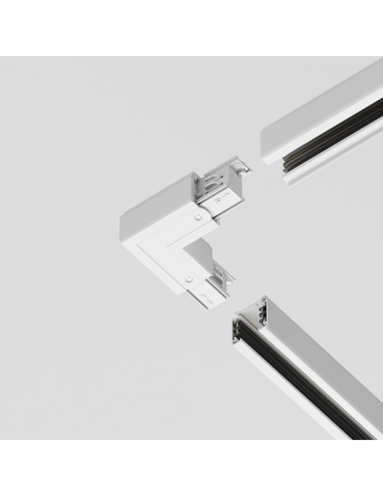 Accessories for 3 phase busbars - Maytoni Trinity Surface Rail Accessories White TRA005CL-31W-R - product kolory-swiatla.pl 4